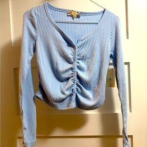 Long Sleeve Shirts Soft 1 Blue & 1 Pink